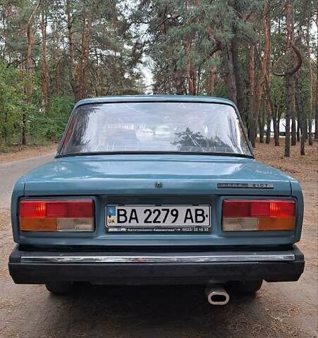 Зеленый ВАЗ 2107, объемом двигателя 1.5 л и пробегом 121 тыс. км за 1200 $, фото 19 на Automoto.ua