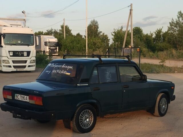 Зеленый ВАЗ 2107, объемом двигателя 1.5 л и пробегом 49 тыс. км за 722 $, фото 4 на Automoto.ua