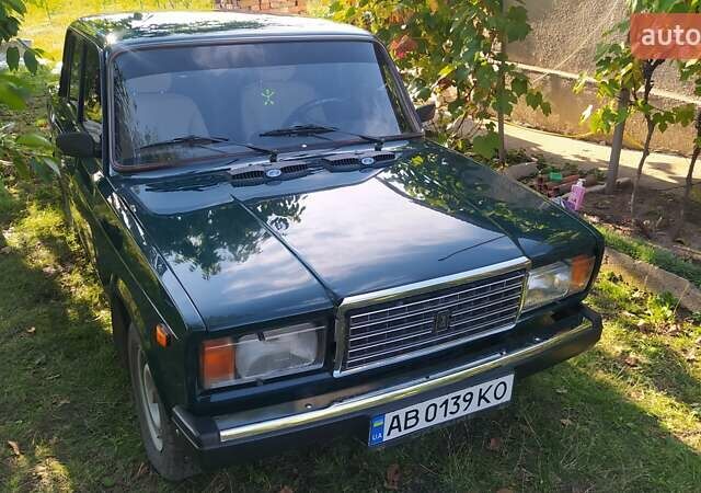 Зеленый ВАЗ 2107, объемом двигателя 1.45 л и пробегом 130 тыс. км за 1500 $, фото 1 на Automoto.ua