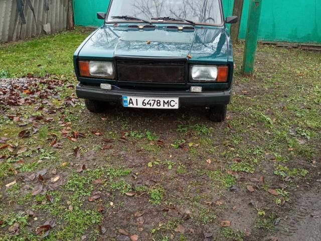 Зелений ВАЗ 2107, об'ємом двигуна 1.5 л та пробігом 250 тис. км за 800 $, фото 1 на Automoto.ua