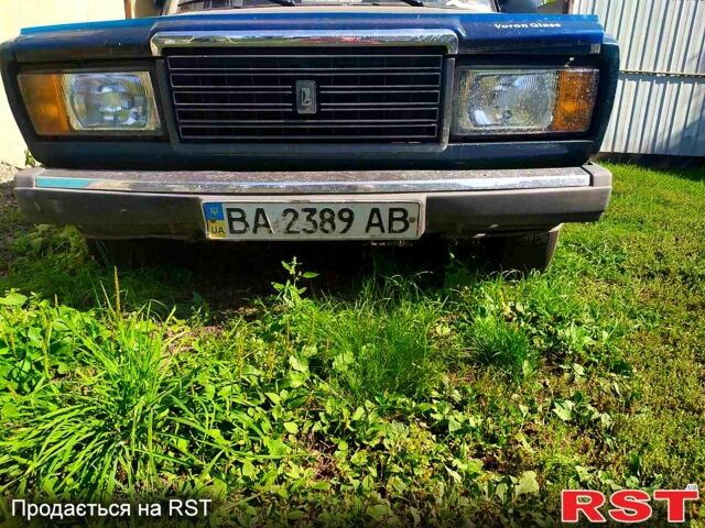 Зеленый ВАЗ 2107, объемом двигателя 1.5 л и пробегом 28 тыс. км за 885 $, фото 1 на Automoto.ua