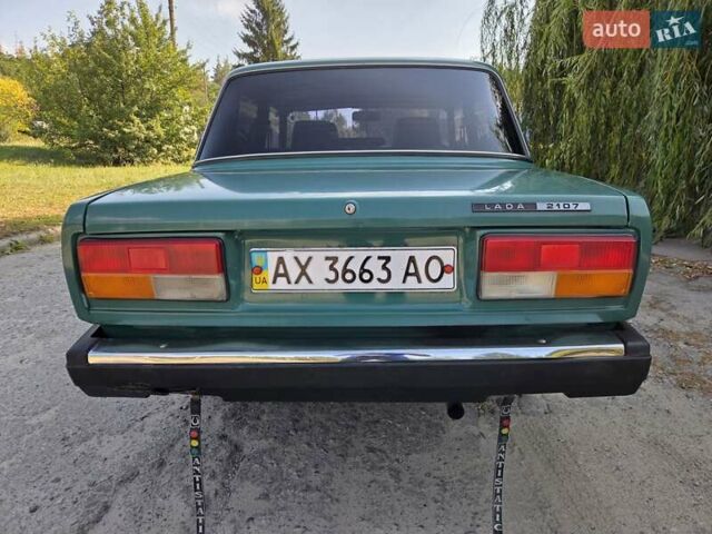 Зеленый ВАЗ 2107, объемом двигателя 1.5 л и пробегом 71 тыс. км за 1999 $, фото 13 на Automoto.ua