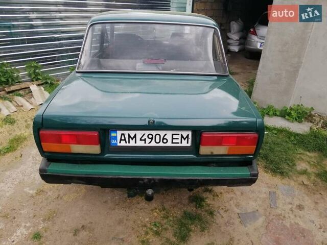 Зеленый ВАЗ 2107, объемом двигателя 1.45 л и пробегом 100 тыс. км за 1300 $, фото 4 на Automoto.ua