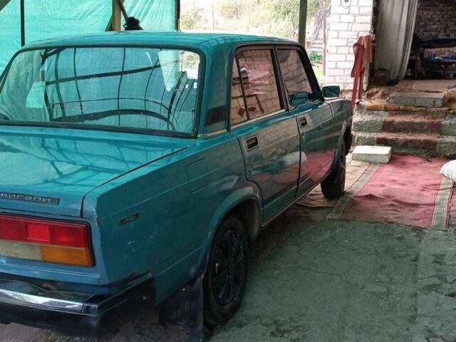 ВАЗ 2107 2005 в Павлограде на Automoto.ua Зеленый ВАЗ 2107, объемом двигателя 1.5 л и пробегом 90 тыс. км за 673 $, фото 1 на Automoto.ua