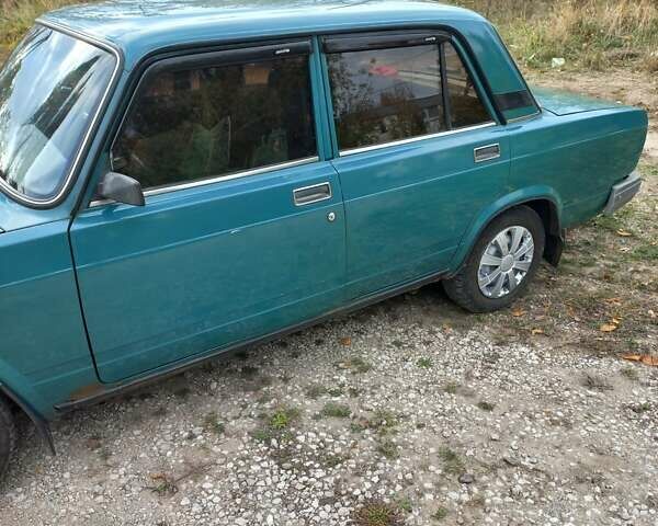 Зеленый ВАЗ 2107, объемом двигателя 1.3 л и пробегом 60 тыс. км за 1350 $, фото 5 на Automoto.ua