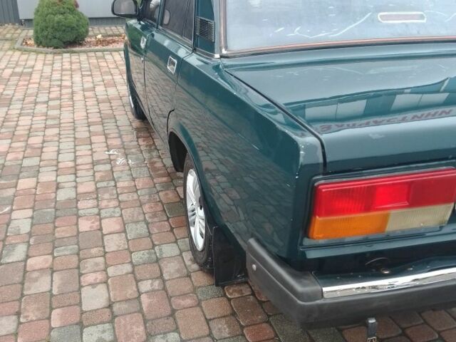 Зеленый ВАЗ 2107, объемом двигателя 1.5 л и пробегом 87 тыс. км за 1450 $, фото 4 на Automoto.ua