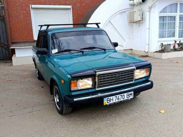 Зеленый ВАЗ 2107, объемом двигателя 1.6 л и пробегом 87 тыс. км за 1750 $, фото 16 на Automoto.ua