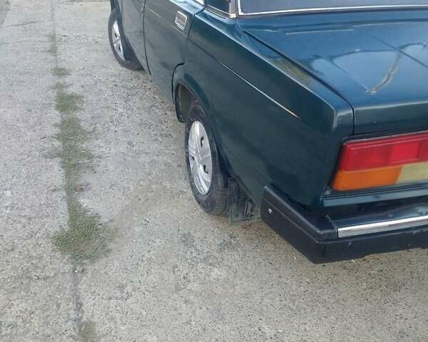 Зеленый ВАЗ 2107, объемом двигателя 1.5 л и пробегом 82 тыс. км за 1250 $, фото 3 на Automoto.ua