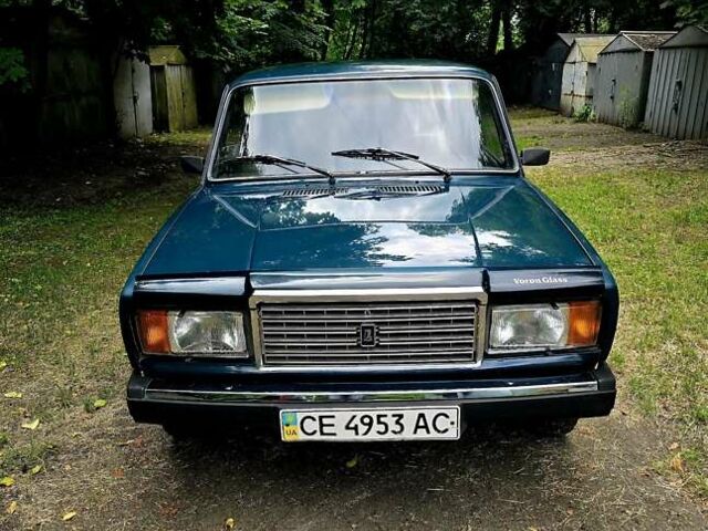 Зеленый ВАЗ 2107, объемом двигателя 1.5 л и пробегом 56 тыс. км за 1099 $, фото 5 на Automoto.ua