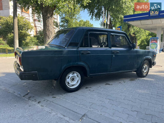 Зеленый ВАЗ 2107, объемом двигателя 1.5 л и пробегом 95 тыс. км за 800 $, фото 4 на Automoto.ua