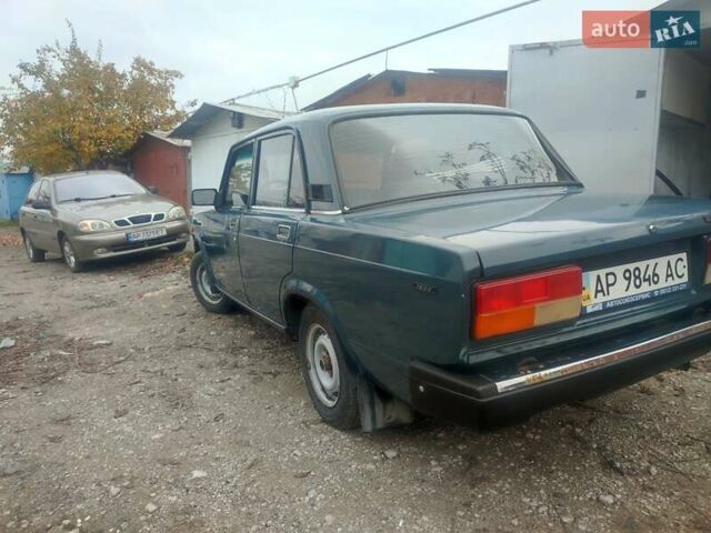 Зелений ВАЗ 2107, об'ємом двигуна 1.5 л та пробігом 84 тис. км за 1350 $, фото 19 на Automoto.ua