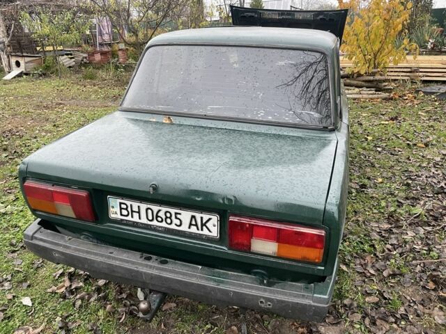 Зеленый ВАЗ 2107, объемом двигателя 0 л и пробегом 3 тыс. км за 357 $, фото 1 на Automoto.ua