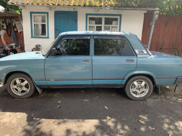 Зеленый ВАЗ 2107, объемом двигателя 1.5 л и пробегом 3 тыс. км за 1300 $, фото 1 на Automoto.ua