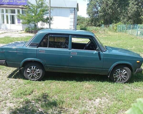 Зелений ВАЗ 2107, об'ємом двигуна 1.45 л та пробігом 96 тис. км за 1436 $, фото 2 на Automoto.ua