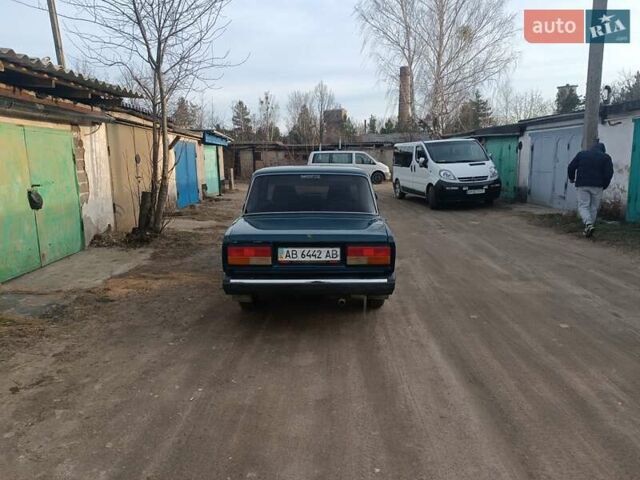 Зеленый ВАЗ 2107, объемом двигателя 1.5 л и пробегом 170 тыс. км за 900 $, фото 1 на Automoto.ua