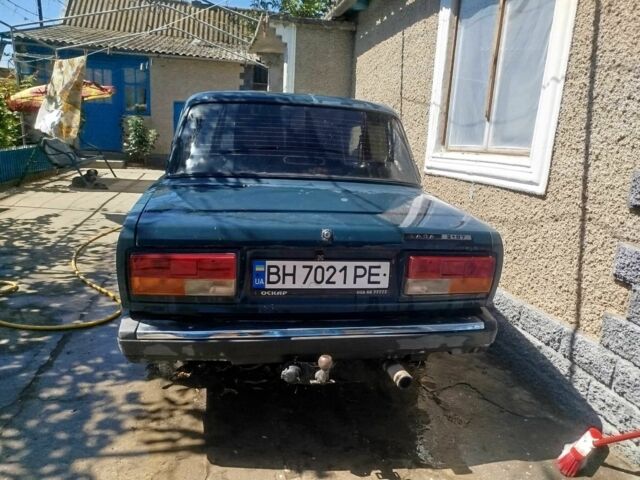 Зелений ВАЗ 2107, об'ємом двигуна 1.6 л та пробігом 2 тис. км за 1100 $, фото 1 на Automoto.ua
