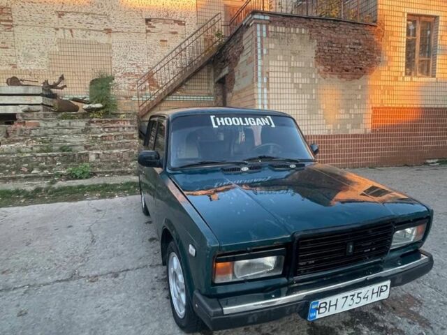 Зеленый ВАЗ 2107, объемом двигателя 1.6 л и пробегом 2 тыс. км за 828 $, фото 2 на Automoto.ua