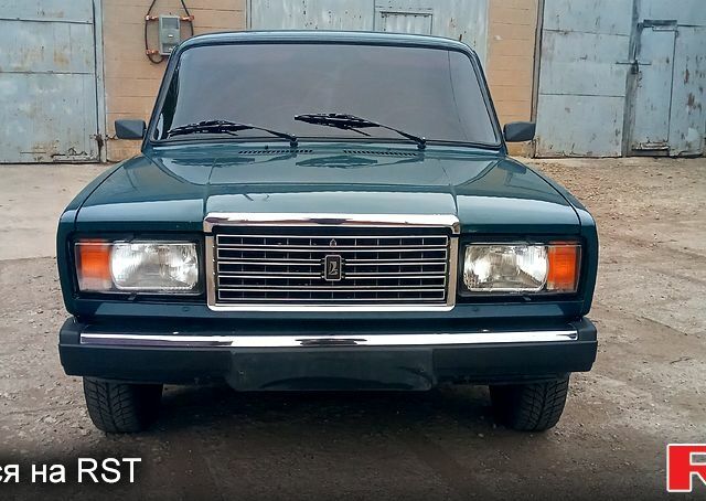 Зеленый ВАЗ 2107, объемом двигателя 1.5 л и пробегом 106 тыс. км за 1450 $, фото 1 на Automoto.ua