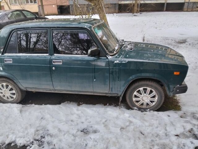 Зелений ВАЗ 2107, об'ємом двигуна 1.4 л та пробігом 80 тис. км за 700 $, фото 1 на Automoto.ua