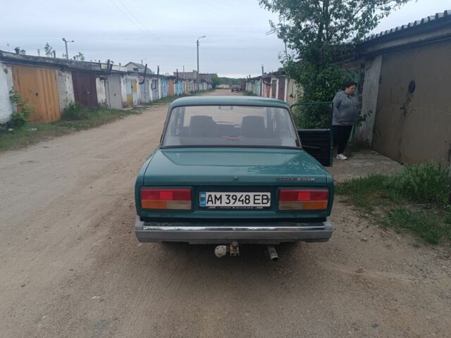 Зелений ВАЗ 2107, об'ємом двигуна 1.5 л та пробігом 160 тис. км за 1150 $, фото 1 на Automoto.ua