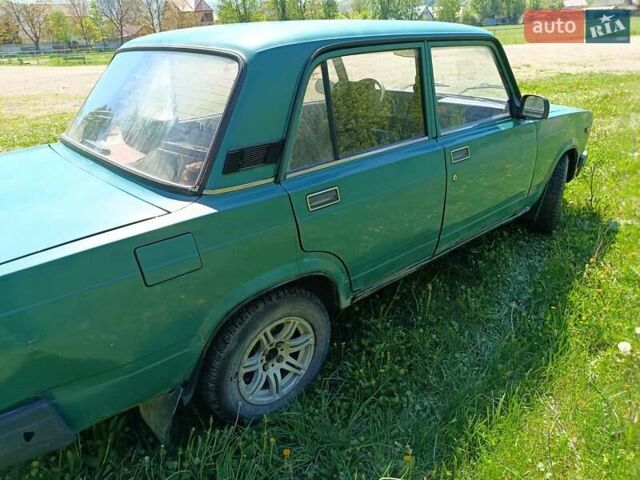Зеленый ВАЗ 2107, объемом двигателя 1.45 л и пробегом 150 тыс. км за 450 $, фото 3 на Automoto.ua