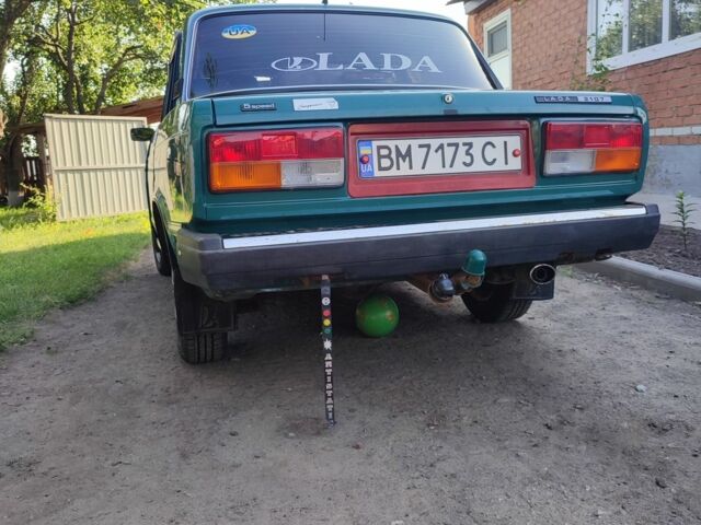Зеленый ВАЗ 2107, объемом двигателя 1.5 л и пробегом 102 тыс. км за 1500 $, фото 1 на Automoto.ua
