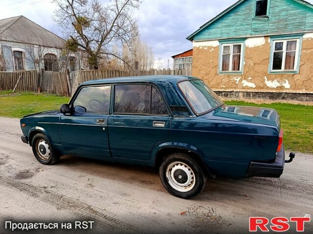 Зеленый ВАЗ 2107, объемом двигателя 1.5 л и пробегом 124 тыс. км за 1250 $, фото 4 на Automoto.ua