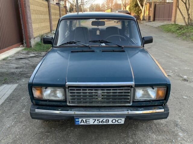 Зеленый ВАЗ 2107, объемом двигателя 1.5 л и пробегом 200 тыс. км за 713 $, фото 2 на Automoto.ua