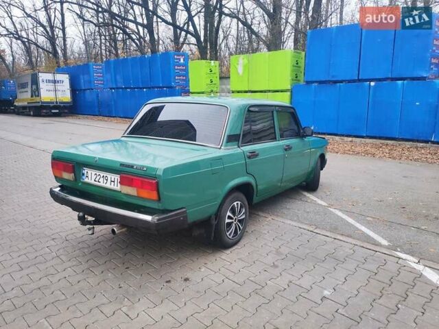 Зеленый ВАЗ 2107, объемом двигателя 1.5 л и пробегом 100 тыс. км за 1200 $, фото 4 на Automoto.ua