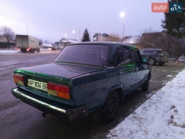 Зеленый ВАЗ 2107, объемом двигателя 1.5 л и пробегом 75 тыс. км за 1500 $, фото 3 на Automoto.ua