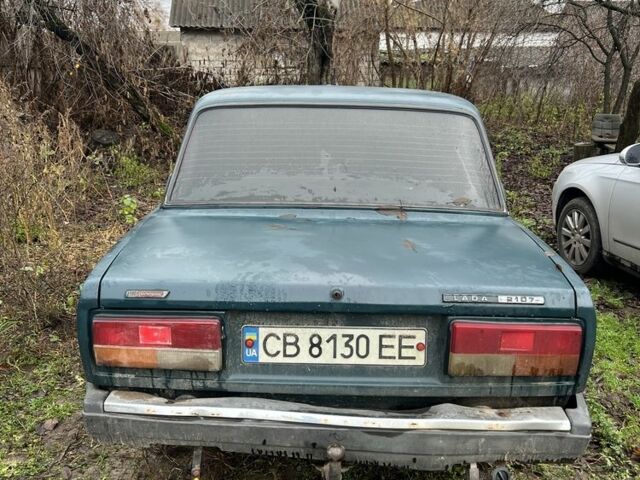 Зеленый ВАЗ 2107, объемом двигателя 1.5 л и пробегом 44 тыс. км за 358 $, фото 2 на Automoto.ua