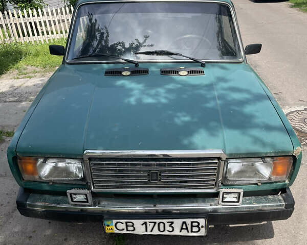 Зеленый ВАЗ 2107, объемом двигателя 0.15 л и пробегом 360 тыс. км за 1100 $, фото 1 на Automoto.ua