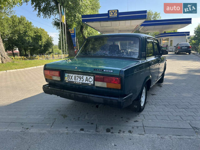 Зеленый ВАЗ 2107, объемом двигателя 1.5 л и пробегом 95 тыс. км за 800 $, фото 5 на Automoto.ua