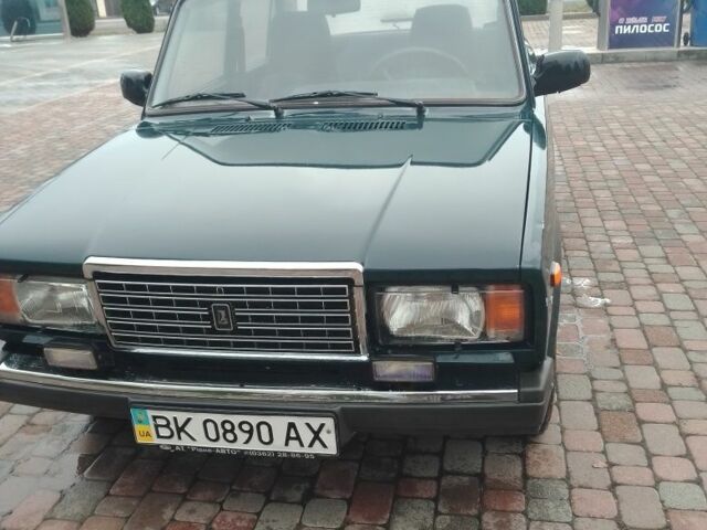 Зеленый ВАЗ 2107, объемом двигателя 1.5 л и пробегом 87 тыс. км за 1450 $, фото 6 на Automoto.ua