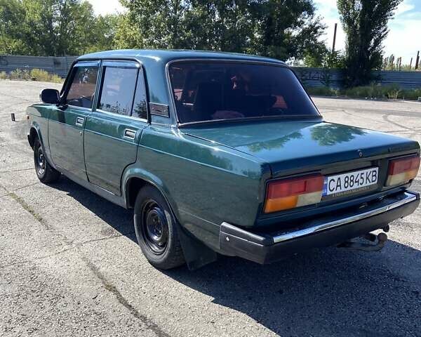Зеленый ВАЗ 2107, объемом двигателя 1.5 л и пробегом 400 тыс. км за 1000 $, фото 10 на Automoto.ua