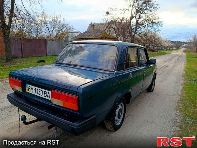 Зеленый ВАЗ 2107, объемом двигателя 1.5 л и пробегом 124 тыс. км за 1250 $, фото 2 на Automoto.ua