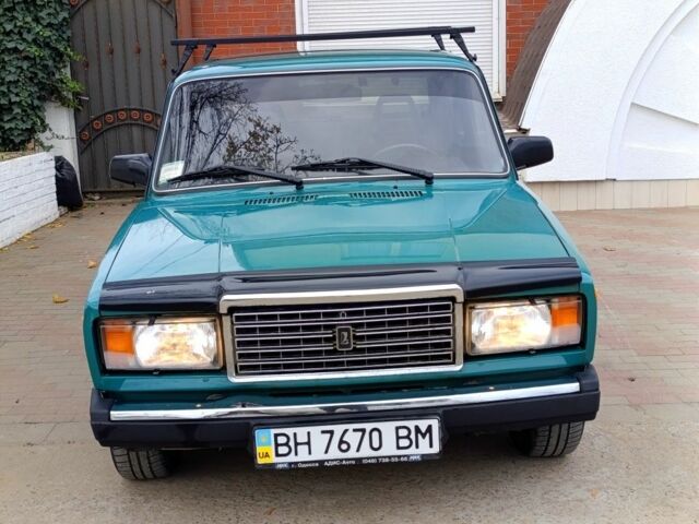 Зеленый ВАЗ 2107, объемом двигателя 1.6 л и пробегом 87 тыс. км за 1750 $, фото 6 на Automoto.ua