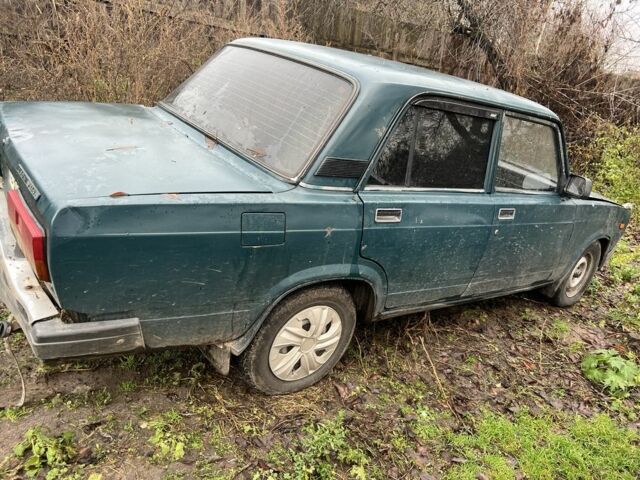 Зеленый ВАЗ 2107, объемом двигателя 1.5 л и пробегом 44 тыс. км за 358 $, фото 1 на Automoto.ua