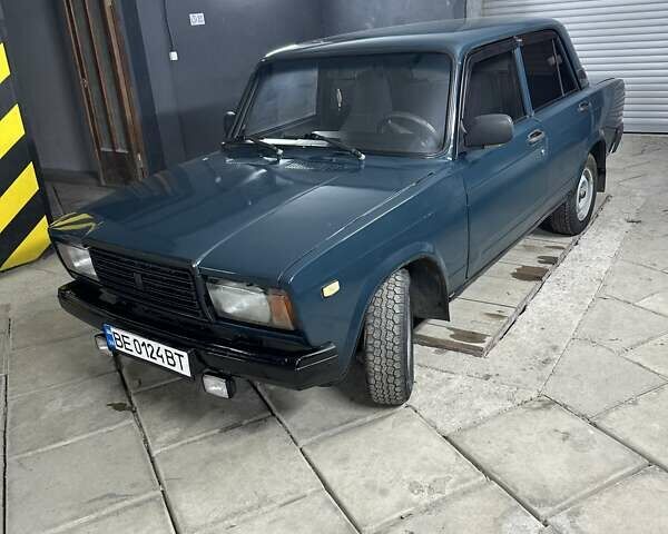 Зелений ВАЗ 2107, об'ємом двигуна 1.5 л та пробігом 23 тис. км за 1602 $, фото 5 на Automoto.ua