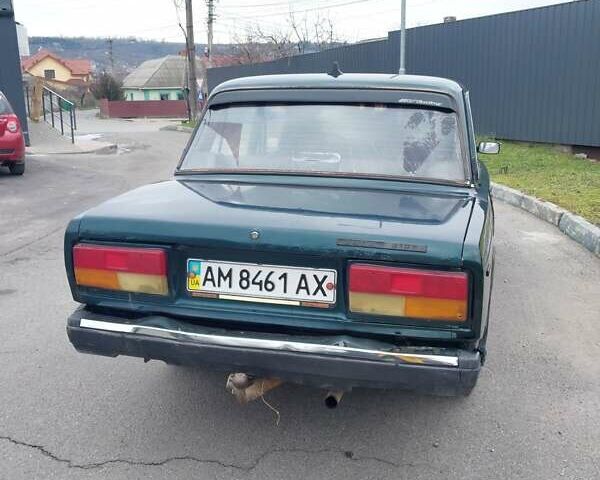 Зелений ВАЗ 2107, об'ємом двигуна 0 л та пробігом 272 тис. км за 750 $, фото 7 на Automoto.ua