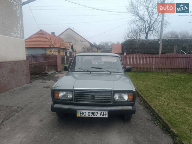 Зеленый ВАЗ 2107, объемом двигателя 1.45 л и пробегом 77 тыс. км за 1250 $, фото 1 на Automoto.ua