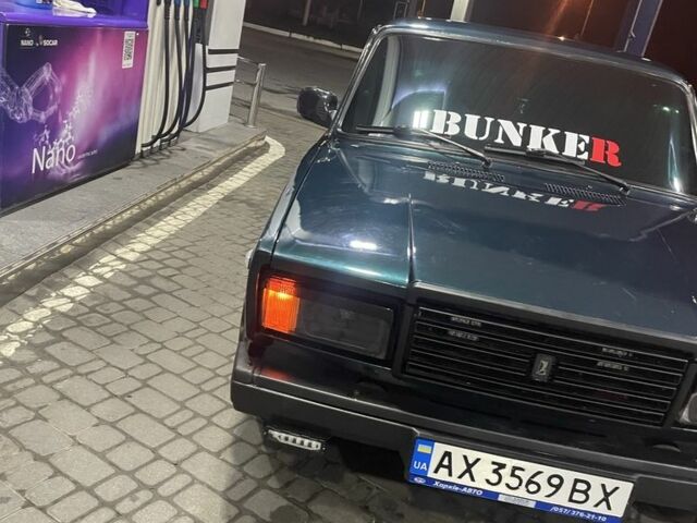 Зеленый ВАЗ 2107, объемом двигателя 1.5 л и пробегом 1 тыс. км за 1650 $, фото 3 на Automoto.ua