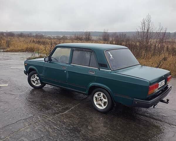 Зеленый ВАЗ 2107, объемом двигателя 1.45 л и пробегом 46 тыс. км за 950 $, фото 4 на Automoto.ua