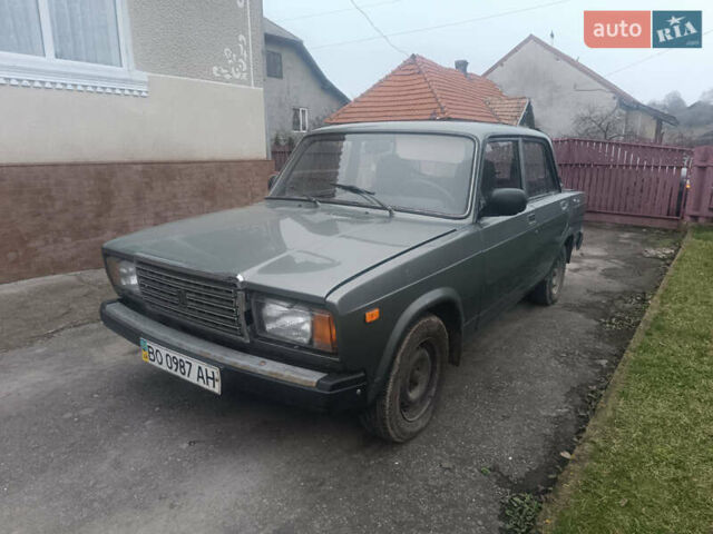 Зеленый ВАЗ 2107, объемом двигателя 1.45 л и пробегом 77 тыс. км за 1250 $, фото 5 на Automoto.ua