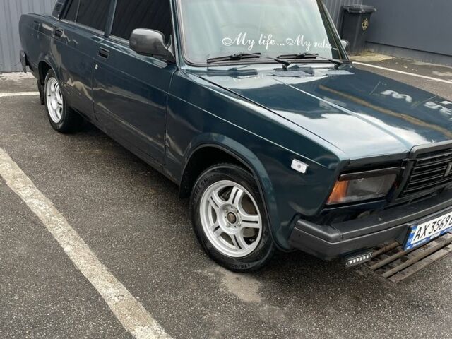 Зеленый ВАЗ 2107, объемом двигателя 1.5 л и пробегом 1 тыс. км за 1650 $, фото 5 на Automoto.ua