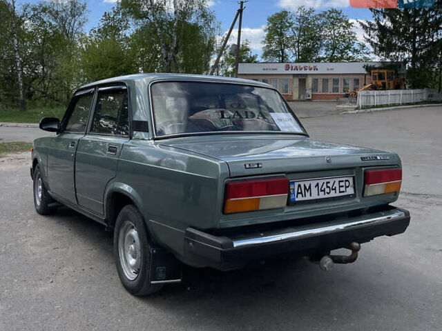Зеленый ВАЗ 2107, объемом двигателя 1.5 л и пробегом 73 тыс. км за 2199 $, фото 4 на Automoto.ua