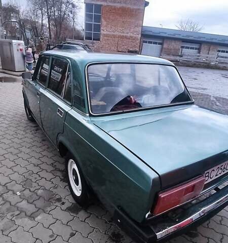 Зеленый ВАЗ 2107, объемом двигателя 1.45 л и пробегом 50 тыс. км за 1100 $, фото 14 на Automoto.ua