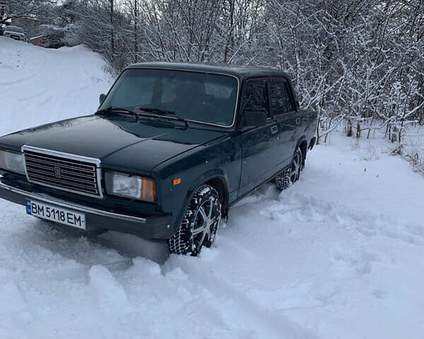 Зелений ВАЗ 2107, об'ємом двигуна 1.45 л та пробігом 85 тис. км за 1850 $, фото 6 на Automoto.ua