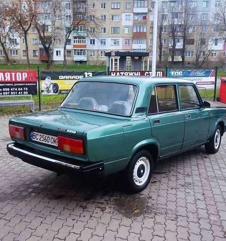 Зеленый ВАЗ 2107, объемом двигателя 1.45 л и пробегом 50 тыс. км за 1100 $, фото 9 на Automoto.ua