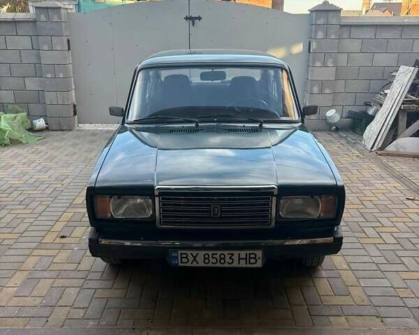 Зеленый ВАЗ 2107, объемом двигателя 1.4 л и пробегом 102 тыс. км за 1450 $, фото 3 на Automoto.ua